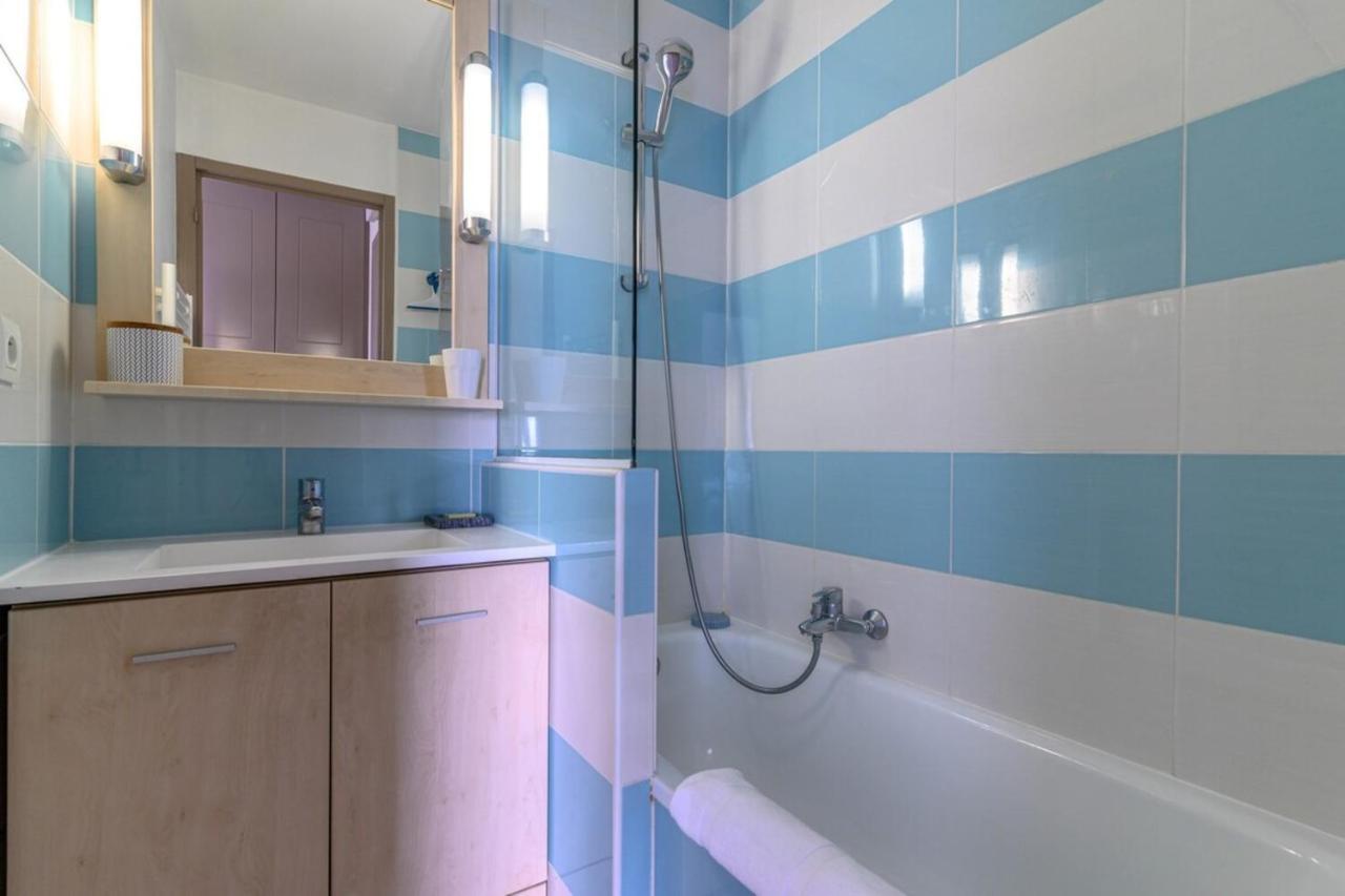 Air-Conditioned Apartment With Sea View Furnished Terrace & Parking カップダイユ エクステリア 写真